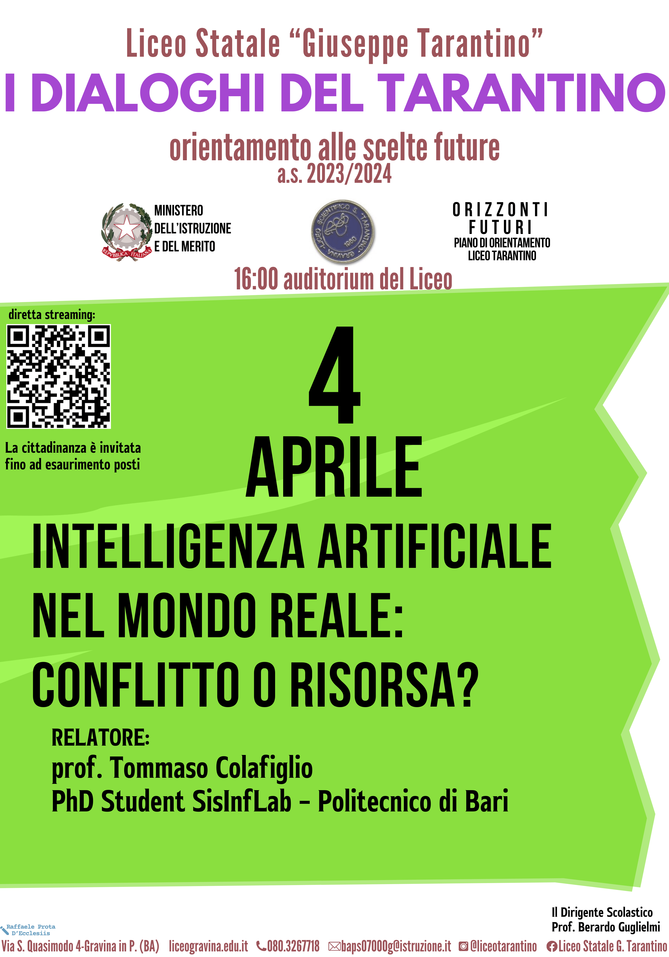 INTELLIGENZA ARTIFICIALE NEL MONDO REALE: CONFLITTO O RISORSA